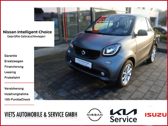 Smart ForTwo coupe 1.0 passion Klimaautomatik Panorama 