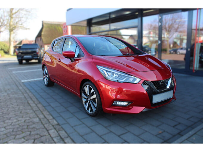 Nissan Micra 5t&uuml;rig 1.0 IG-T100 Tekna LED AVM Navi 