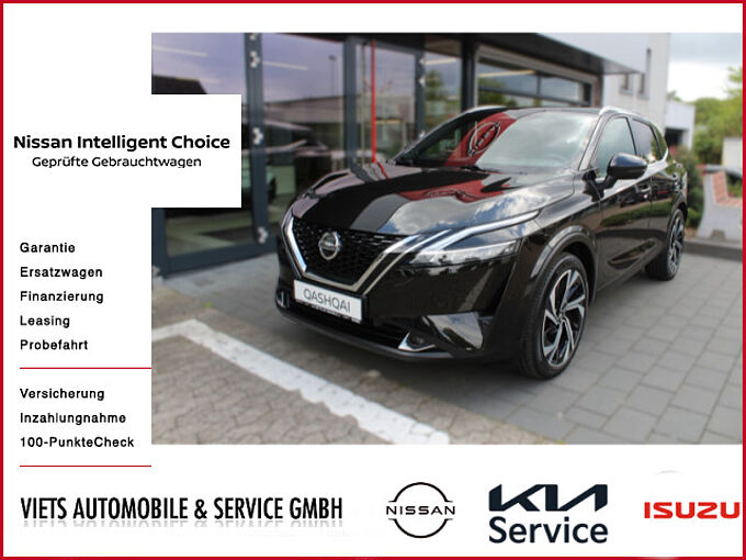Nissan Qashqai 1.3 DIG-T Tekna+ Leder 20 Zoll 