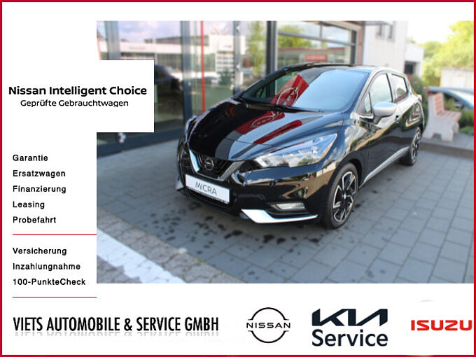 Nissan Micra 1.0 DIG-T92 N-Design Klimaautomatik Navi 