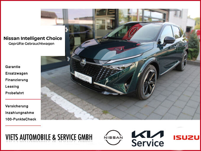 Nissan Qashqai 1.3 DIG-T Tekna+ Automatik 20 Zoll