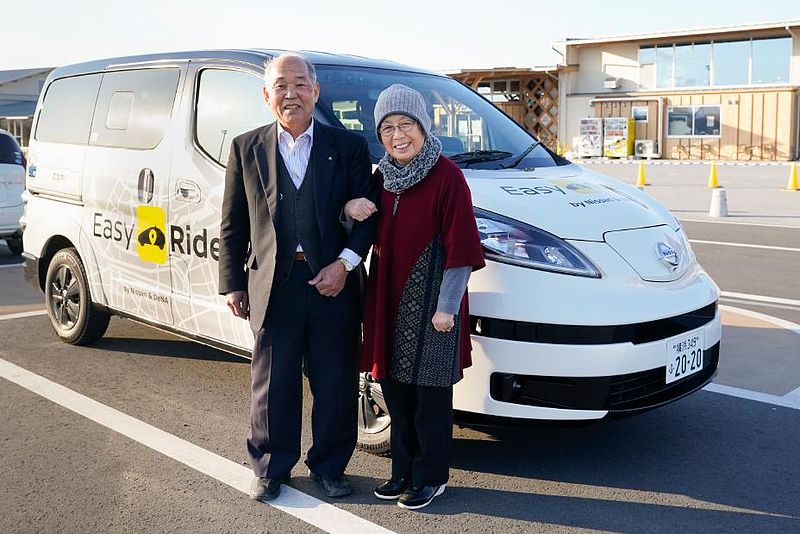 Nabe und Speiche: Nissan Projekt stärkt urbane Mobilität und Energieversorgung